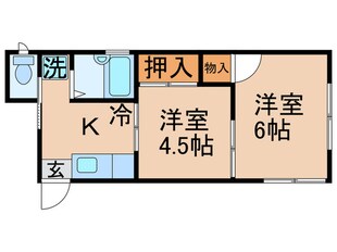 フラットEの物件間取画像